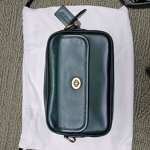 Coach, leather belt bag.